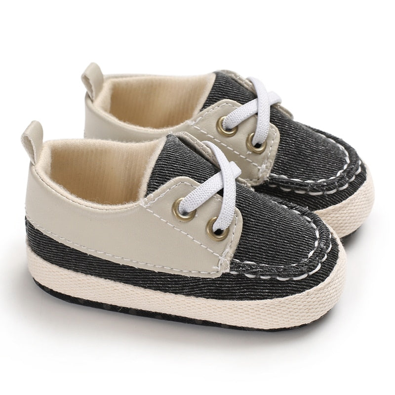 0-18M Baby Girl Soft Lovely Comfortable Sole Cotton Crib Shoes Boy Casual Sneaker Sport Shoes Toddler Patchwork Shoes Newborn